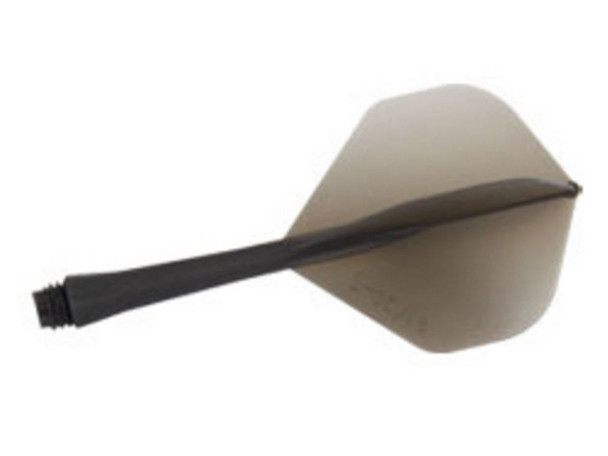 L-Style Bar Lip 1/4" Flight Shaft Combo - Black L-Style Bar Lip 1/4" Flight Shaft Combo - Black