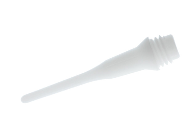 White Lippoint soft dart tip, standard length