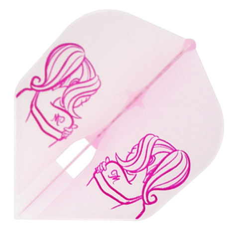 Small Standard shape Champagne Miho Clear Pink