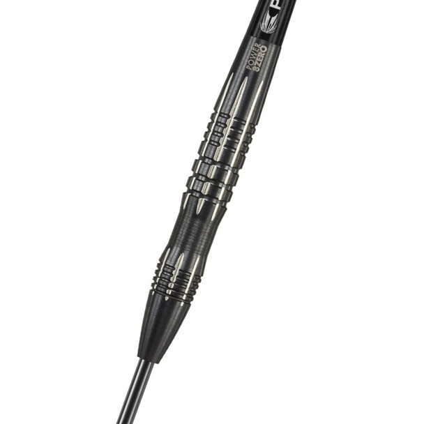 Target Phil Taylor Power 8Zero Black Steel Tip Darts - 24g Ver 2