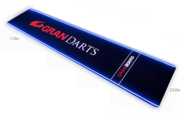 Gran Mat LED darts mat, interfaces with Gran Board 3