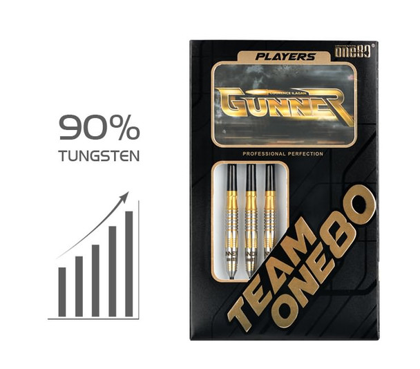 ONE80 Gunner Omega Steel Tip Darts 22g