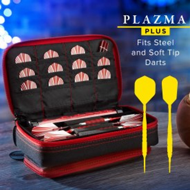 Casemaster Plazma Plus Dart Case Black & Red