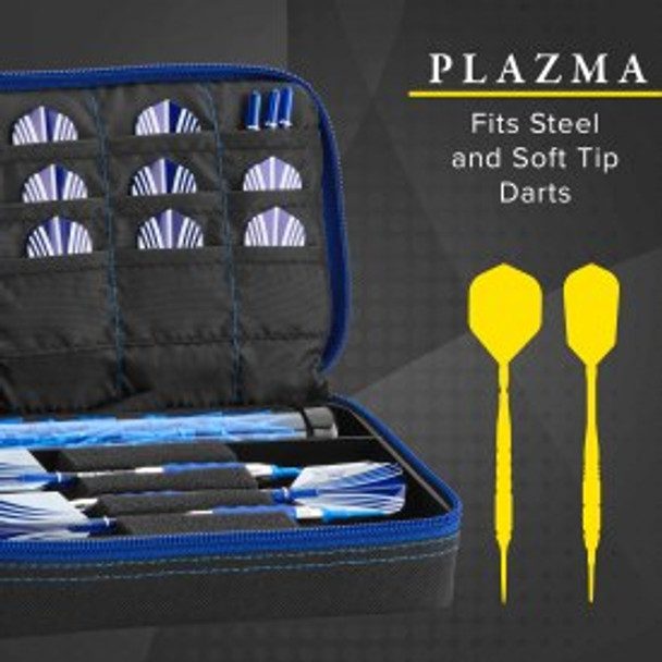 Casemaster Plazma Dart Case Black & Sapphire