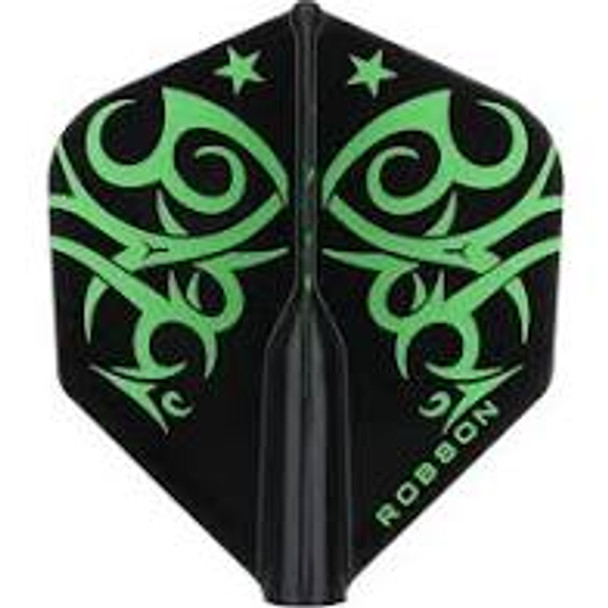 Robson Plus Tribe Dart Flights Standard - Green