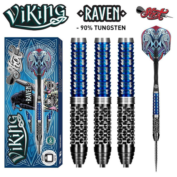 SHOT! Viking Raven Steel Tip Darts 24G