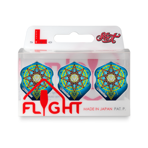 Shot Darts L-Style EZ L1 Standard Shape Celt Druid Dart Flights