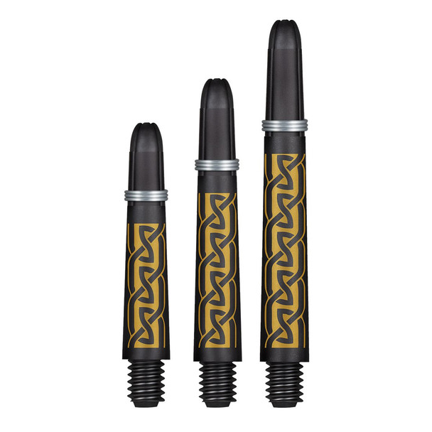 Shot Darts Koi Carbon Shaft-Helioknot Gold- Short