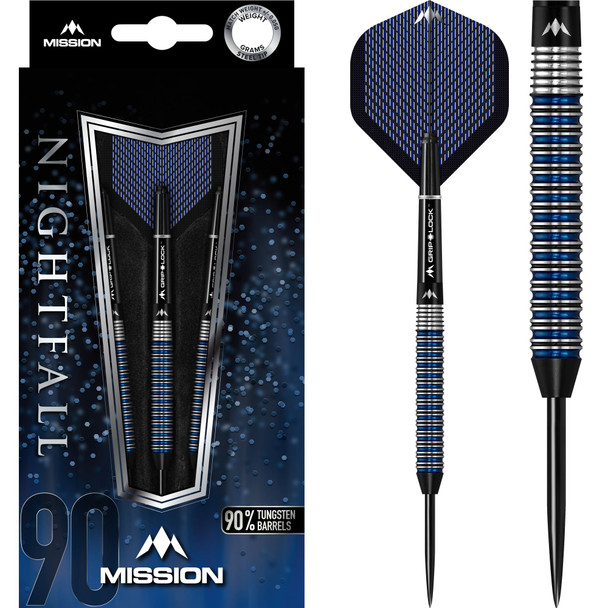 Mission Nightfall M2 - Steel Tip Darts -22g