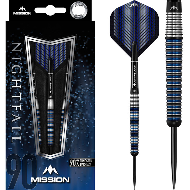 Mission Nightfall M3 - Steel Tip Darts -25g