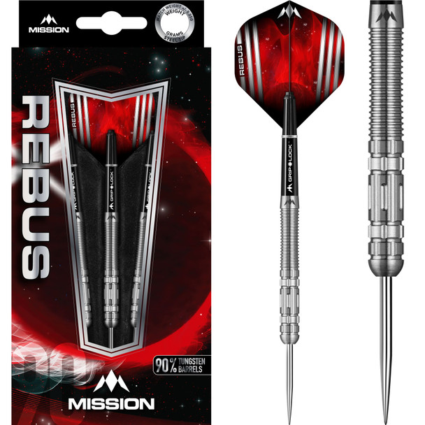 Mission Rebus M4 - Steel Tip Darts -22g