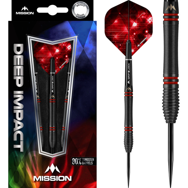 Mission Deep Impact M5 - Steel Tip Darts -22g