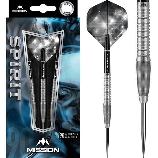 Mission Spirit M6 - Steel Tip Darts - 23g