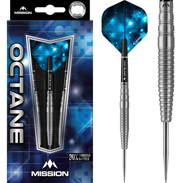 Mission Octane M2 - Steel Tip Darts -23g