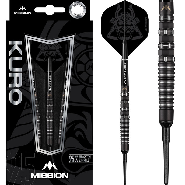 Mission Kuro M3 - Soft Tip Darts - 22g