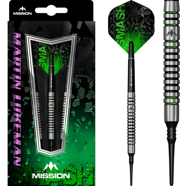 Mission Martin Lukeman -Soft Tip Darts - 20g