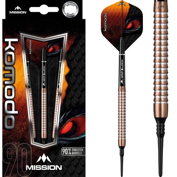 Mission Komodo M3 RX - Soft Tip Darts -21g