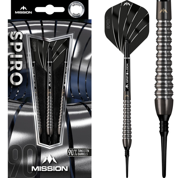 Mission Spiro M2 - Soft Tip Darts -19g