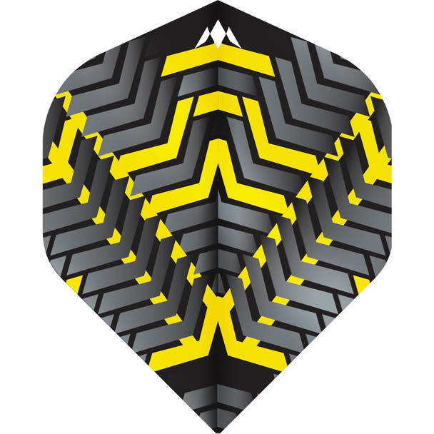 Mission - Vex Flights - 100 Micron - No2 (Standard) - Black & Yellow
