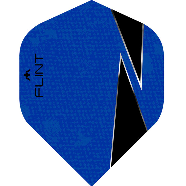 Mission Flint-X Dart Flights - 100 Micron - UV Finish - No2 (Standard) - Blue