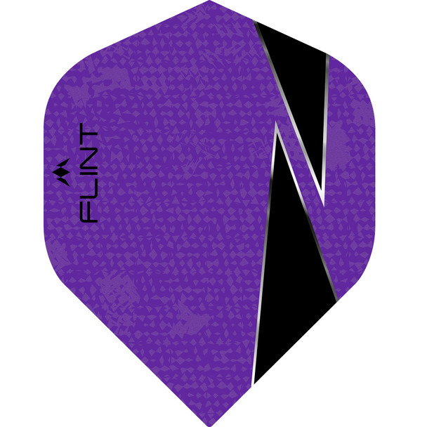 Mission Flint-X Dart Flights - 100 Micron - UV Finish - No2 (Standard) - Purple