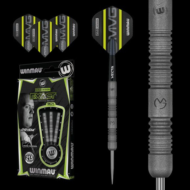 MvG Exact Steel Tip Darts - 21.5g