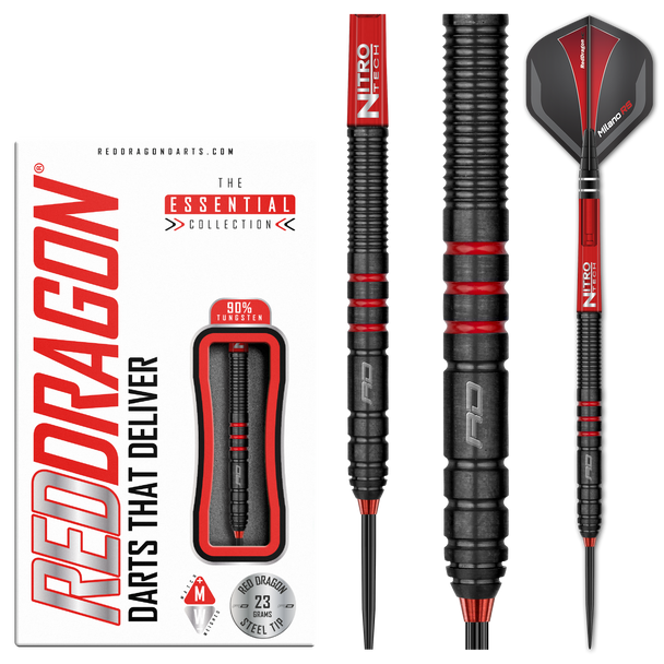 Red Dragon Milano RS 23g Steel Tip Darts