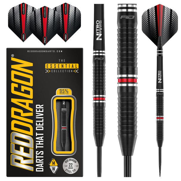 Red Dragon Razor Edge ZX-95 22g Steel Tip Darts