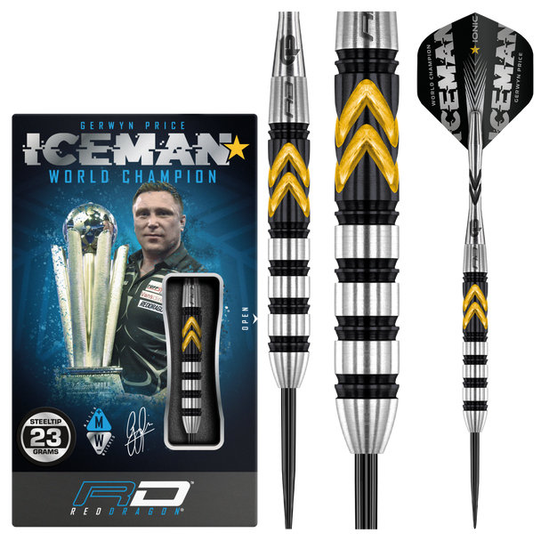 Red Dragon Gerwyn Price Thunder Special Edition 23g Steel Tip Darts