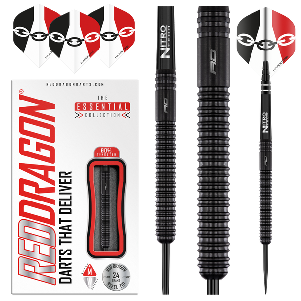 Red Dragon Jamie Hughes 24g Steel Tip Darts