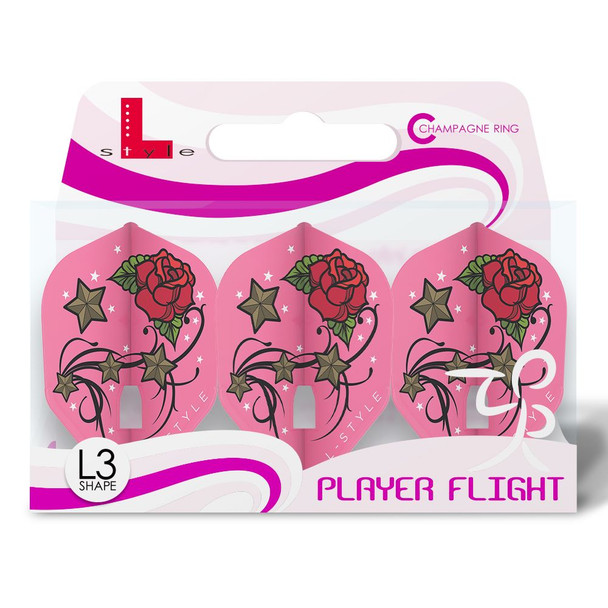 L-style Lisa Ashton V.2 Small Standard L3c Flights Hot Pink L-style Lisa Ashton V.2 Small Standard L3c Flights Hot Pink