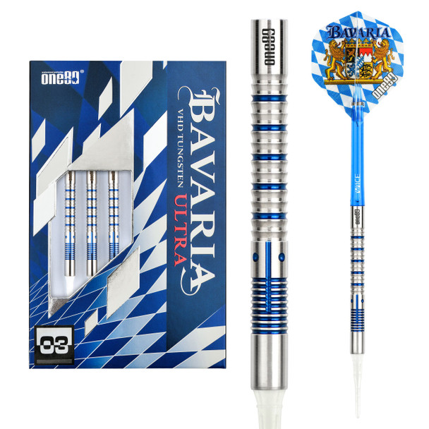 One80 Bavaria Ultra 03 19g Soft Tip Darts