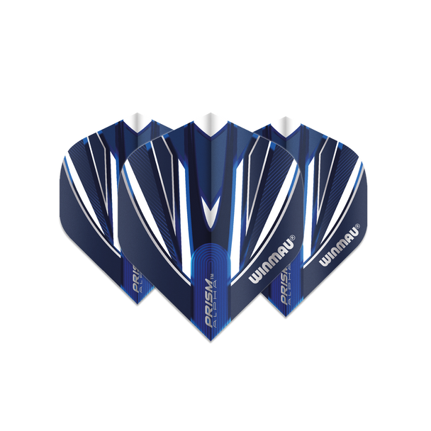 Winmau Prism Alpha Standard Flight - Blue & White
