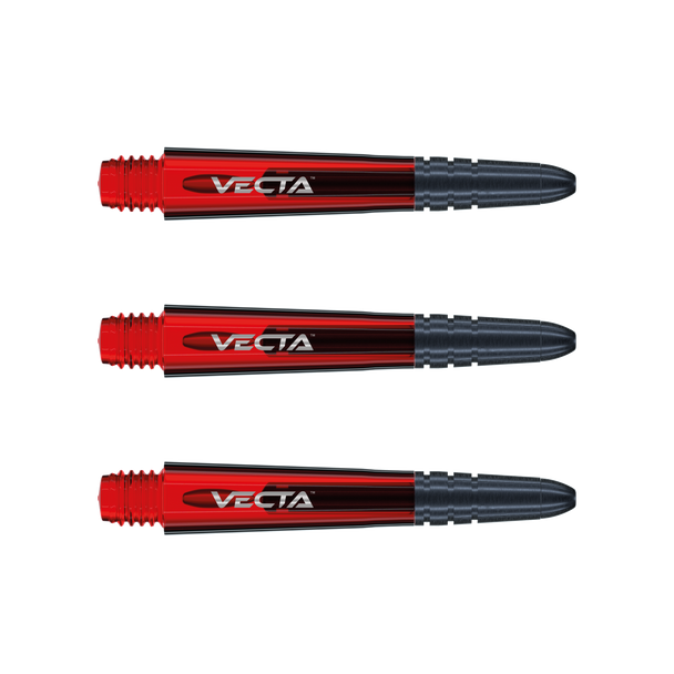 Winmau Vecta Dart Shafts Red Short