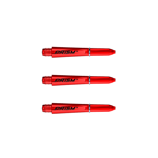 Winmau Prism 1.0 Dart Shafts Red Ex Short