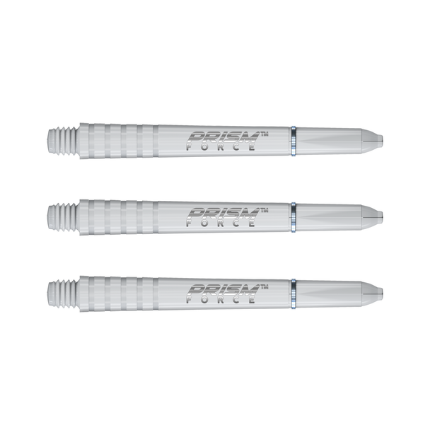 Winmau Prism Force Dart Shafts Solid White Medium