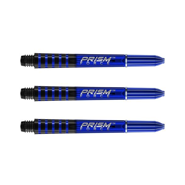 Winmau Prism Force Dart Shafts Blue Medium