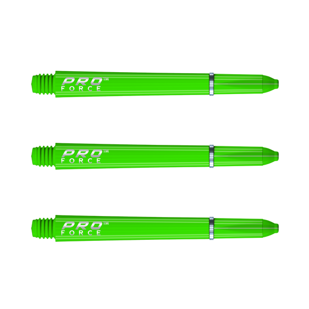 Winmau Pro-Force Dart Shafts Green - Medium