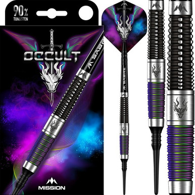MISSION OCCULT 18g ダーツ バレル Mission Occult Soft Tip Darts - 18g`