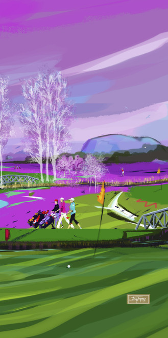 'Neath Slemish - Golfer's Neckwear