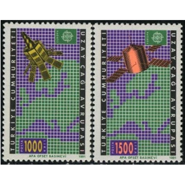 Turkey Scott #2502-03 VF MNH