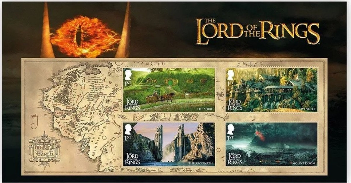 Royal Mail Celebrates 25 Years of Middle-earth with New Lord of the Rings Stamps