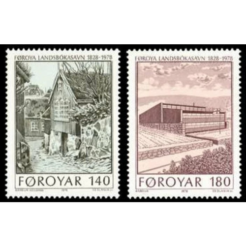 Faroe Islands Scott #39-40 VF MNH