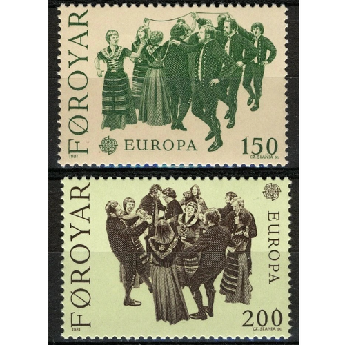 Faroe Islands Scott #63-64 VF MNH