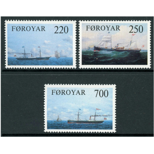Faroe Islands Scott #90-92 VF MNH