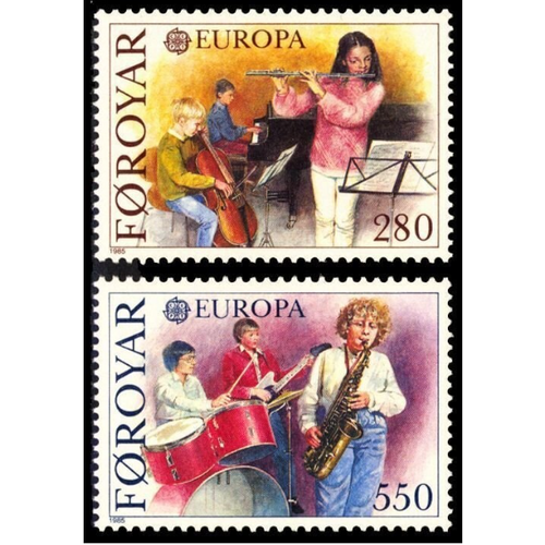 Faroe Islands Scott #125-26 VF MNH