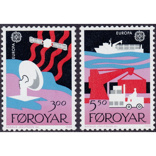 Faroe Islands Scott #173-74 VF MNH