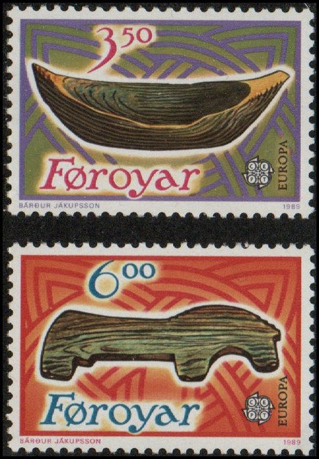 Faroe Islands Scott #191-92 VF MNH