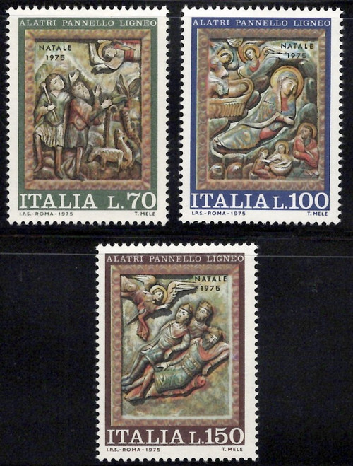 Italy Scott #1210-12 VF MNH