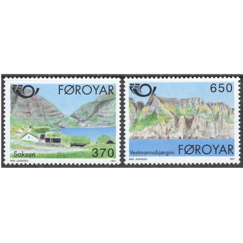 Faroe Islands Scott #226-27 VF MNH